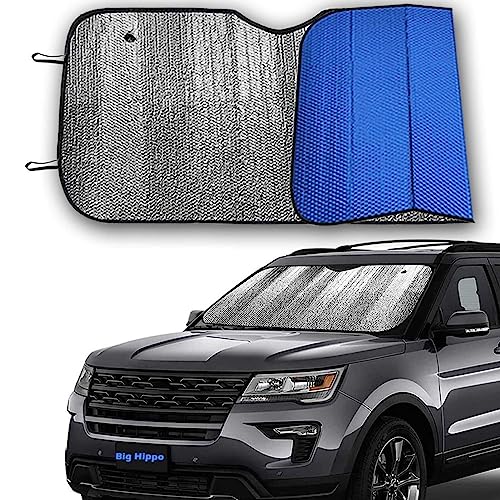 Car Windshield Sun Shade UV Rays Sun Visor Shade (10.5340277777778 Sq Ft)