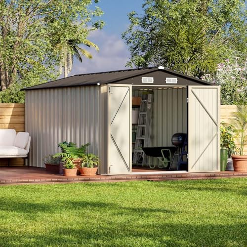 8x12 FT Outdoor Storage Shed