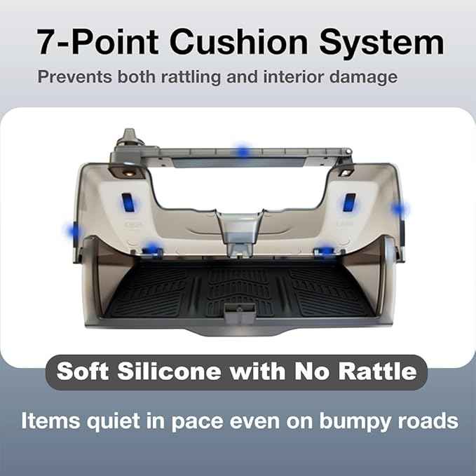 Car Center Console Organizer for Tesla Model Y 2020-2025 2026 (Include Model Y Juniper),Cubby Organizer Box Armrest Organizer Tray Durable Odorless Interior Accessories