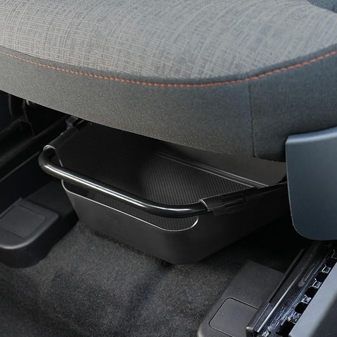 Mabett Under-Seat Storage Box for Ford Maverick Manual Seat 2022-2025, Front Row Manual Seat Underseat Organizer Accessories