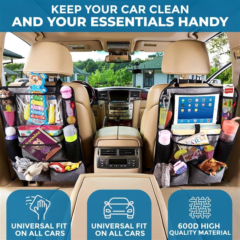 Car Back Seat Organizer