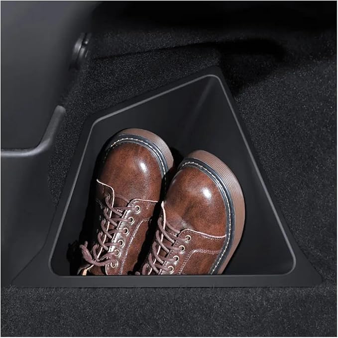 Compatible For Tesla Model Y Rear Trunk Organizer Side Storage Box, Car Accessories(Compatible For Model Y 2PCS)