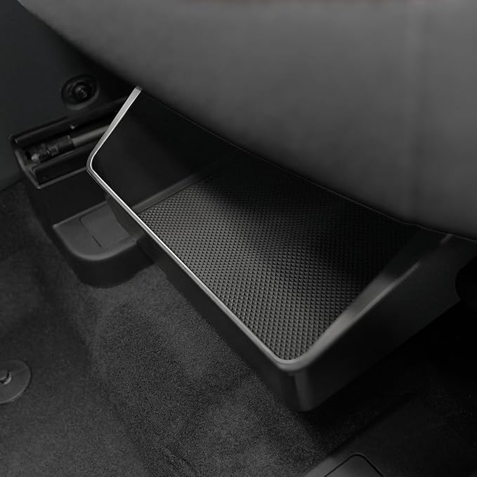 Mabett Under-Seat Storage Box for Ford Maverick Power Seat 2022-2025, Front Row Electric Seat Underseat Organizer Accessories