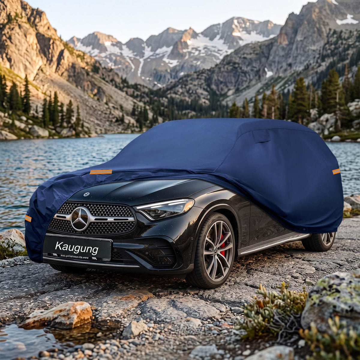 Custom Fit Car Cover for Mercedes Benz GLC Class (Blue / Custom Fit Mercedes Benz GLC)