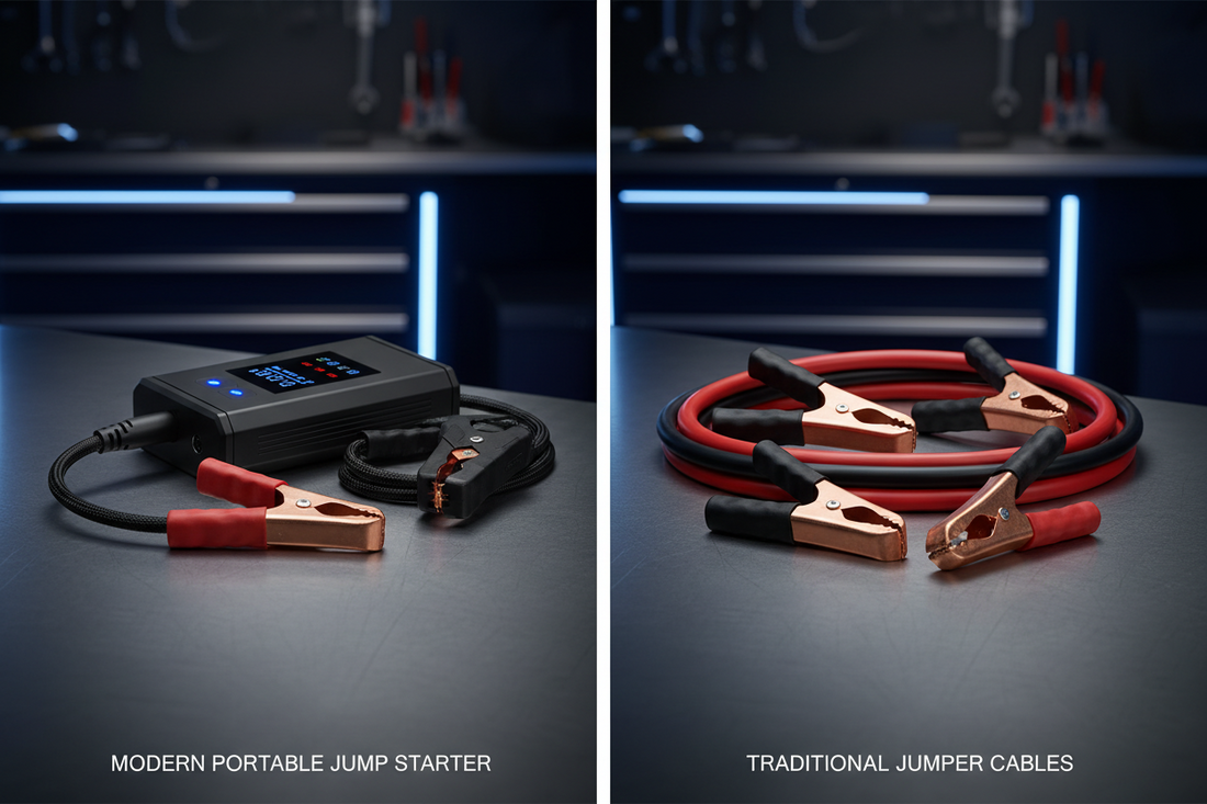 Portable Jump Starter vs Jumper Cables: Which is Essential for Your Car Emergency?