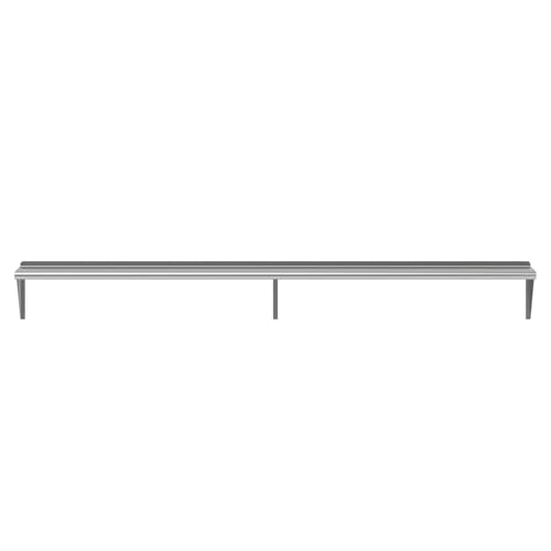 12 in. x 96 in. Stainless Steel Wall Mount Shelf