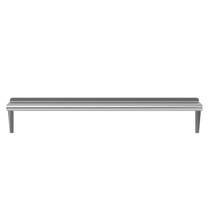 10 in. x 48 in. Stainless Steel Wall Mount Shelf
