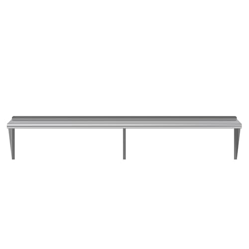18 in. x 72 in. Stainless Steel Wall Mount Shelf