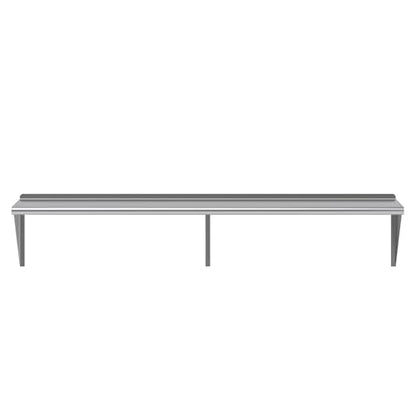 18 in. x 72 in. Stainless Steel Wall Mount Shelf