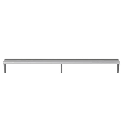 10 in. x 72 in. Stainless Steel Wall Mount Shelf