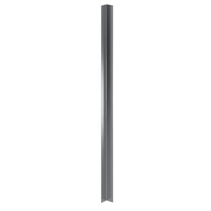 Pack of 5 2 in. x 2 in. x 48 in. Stainless Steel Inside Corner Guard