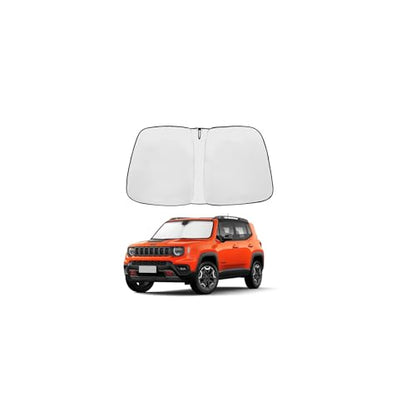 Foldable Front Windshield Sunshade fit for Jeep Renegade 2015