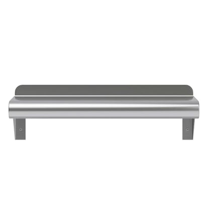 6" X 16" Stainless Steel Wall Shelf