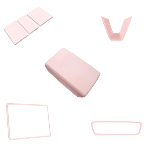 Center Console Cover 5Pcs Set for Tesla Model 3