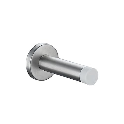 Door Stopper 304 Stainless Steel Thicken 1mm Sound Dampening Door Stop Bumper Wall Protetor 1 Pack
