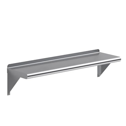 10 in. x 36 in. Stainless Steel Wall Mount Shelf