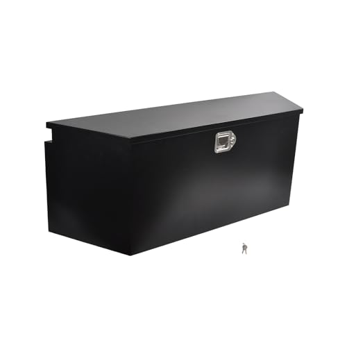 Black Steel Trailer Tongue Truck Box w