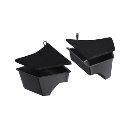Compatible For Tesla Model 3 2024 Highland Car Trunk Side Storage Box Bins Cargo Compartment Box Boot Organizer Bucket Car Accessories