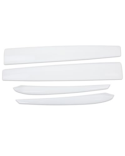 Matte White Dashboard Cover and Front Door Cover Compatible with Tesla Model 3（2021