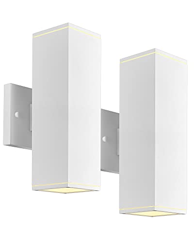 Modern Outdoor Wall Light (2 Count)