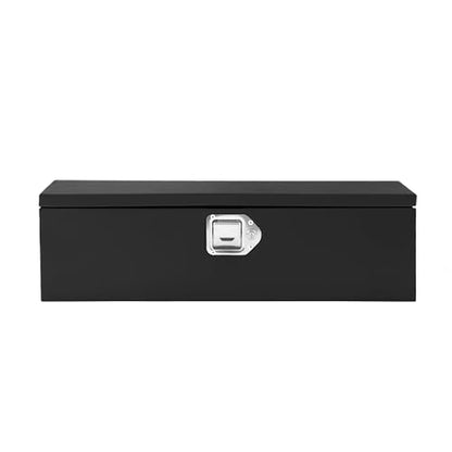 Black Steel Truck Bed Tool Box