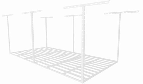 4x8 Overhead Garage Storage Rack Organization