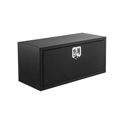 Black Steel Truck Bed Tool Box