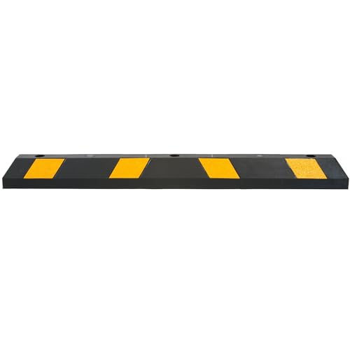 Parking Stop 4 Foot Long Flexible Rubber Curb