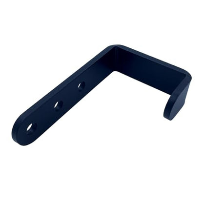 4 Pcs Black Heavy Duty Metal j Hooks for Hanging 230 lbs (4 Count)