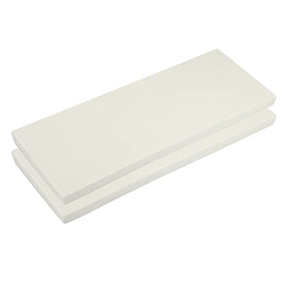 400x150x20mm 2pcs Car Garage Wall Guard Door Bumper Protector Anti Collision Water Resistance EVA White