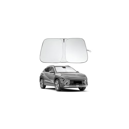 Foldable Front Windshield Sunshade fit for Hyundai Kona 2024