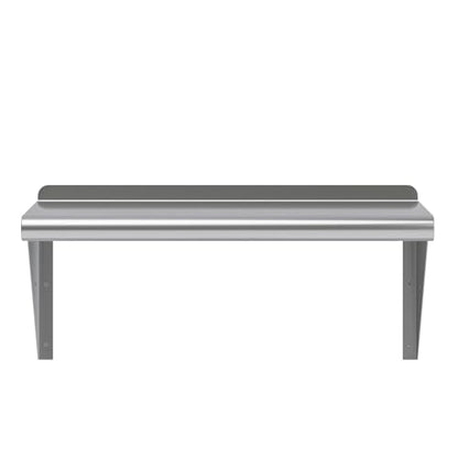 12 in. x 24 in. Stainless Steel Wall Mount Shelf