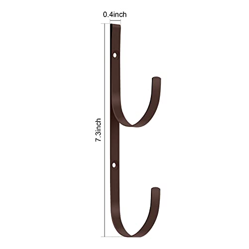 6 Pieces Pool Pole Hook Hanger Swimming Brackets Pool Hook (6 Count)