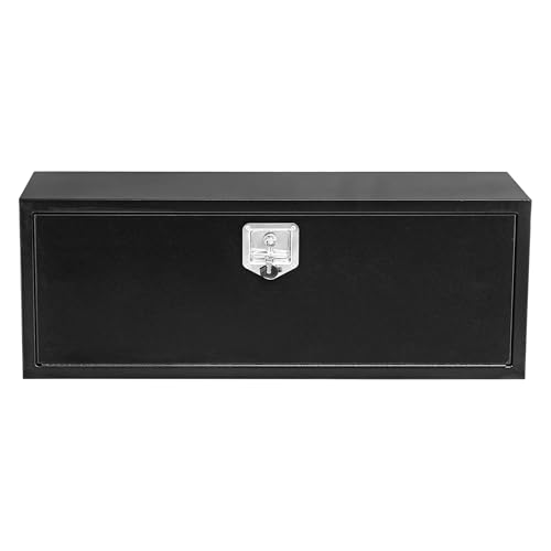 Black Steel Truck Bed Tool Box