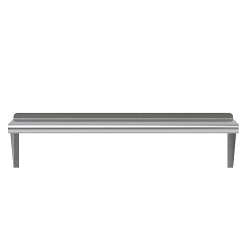 10 in. x 36 in. Stainless Steel Wall Mount Shelf