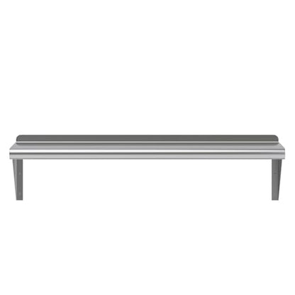 10 in. x 36 in. Stainless Steel Wall Mount Shelf