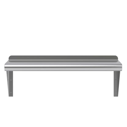 10 in. x 24 in. Stainless Steel Wall Mount Shelf
