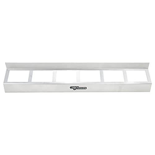 304 Six Quart Oil Can Rack Holder 32" Caddy Wall Hanger Aluminum Shelf