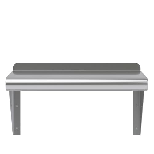 10 in. x 16 in. Stainless Steel Wall Mount Shelf