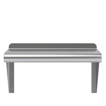 10 in. x 16 in. Stainless Steel Wall Mount Shelf