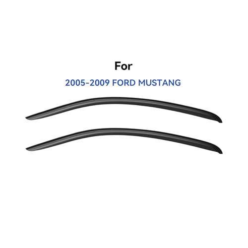 Window Visors Rain Guards for 2005 2006 2007 2008 2009 Ford Mustang