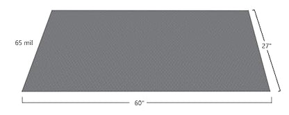 Performance Vinyl Garage Runner Small Coin Pattern