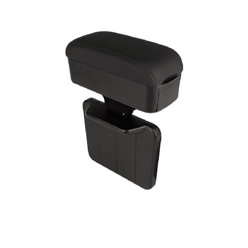 Car Armrest Box with Cup Holder Car Central Liftable Armres Storage Organizer Box Arm Rest
