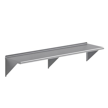 18 in. x 72 in. Stainless Steel Wall Mount Shelf
