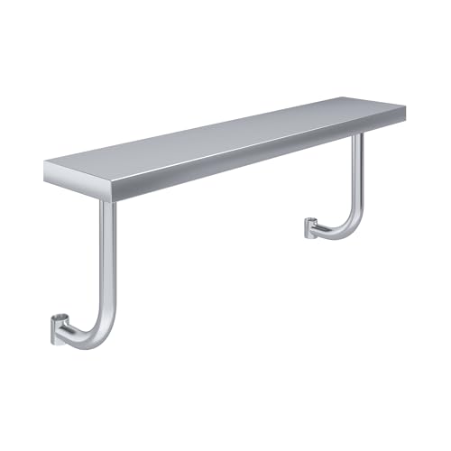 13.5 in. x 49 in. Stainless Steel Adjustable Work Surface for 30 in. x 48 in. Equipment Stand