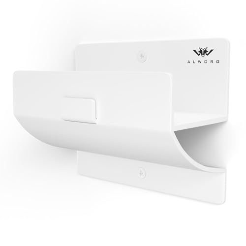 White Ladder Hooks for Garage Wall