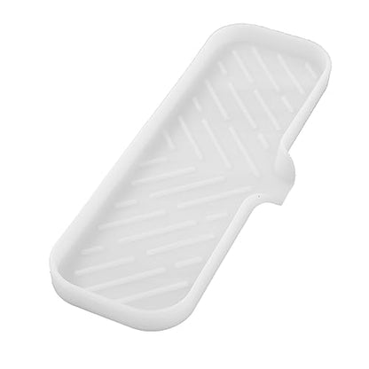 Silicone Soap Dish with Drain Spout