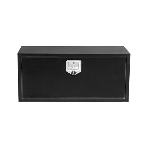 Black Steel Truck Bed Tool Box