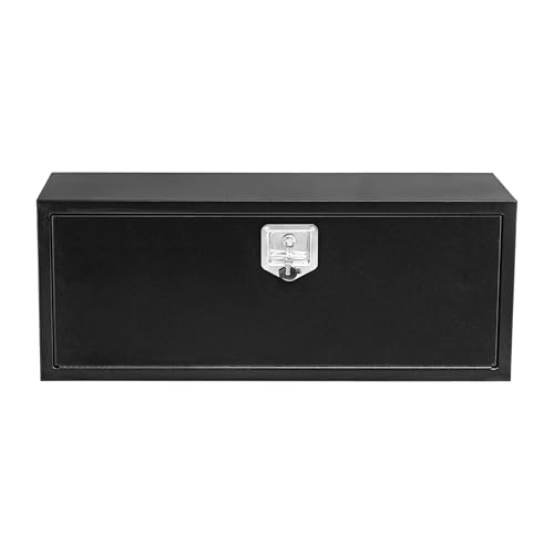 Black Steel Truck Bed Tool Box