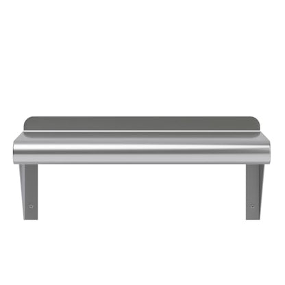 16" Long X 8" Deep Stainless Steel Wall Shelf